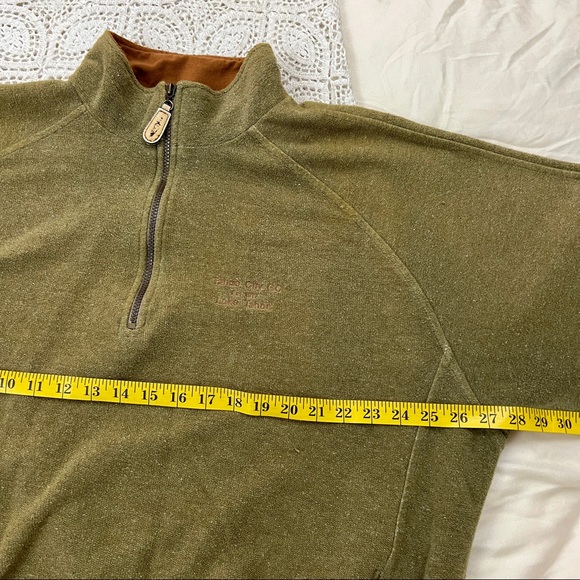 Used Lake Tahoe golf course quarter zip pullover sweater - Picture 15 of 16